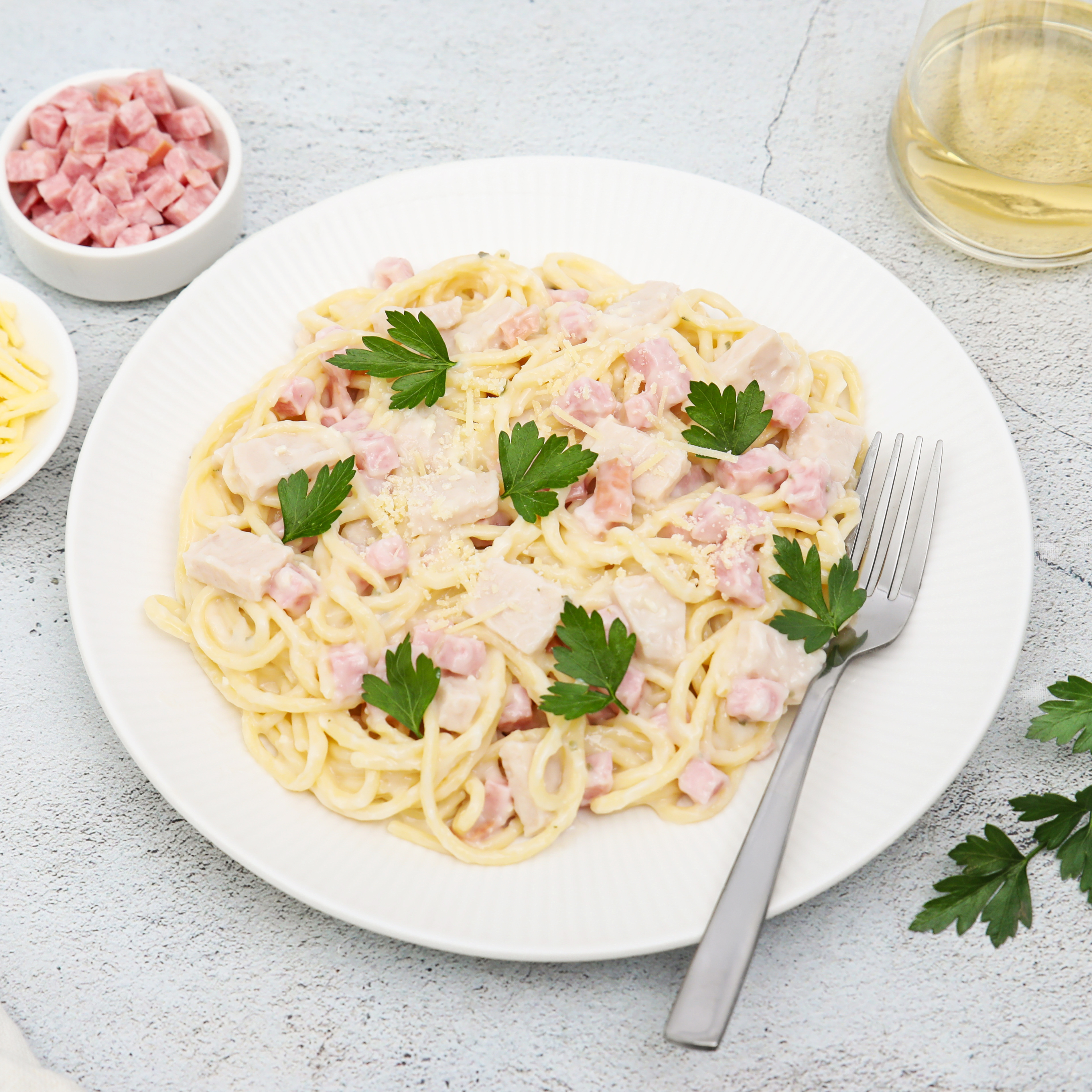 Chicken Carbonara