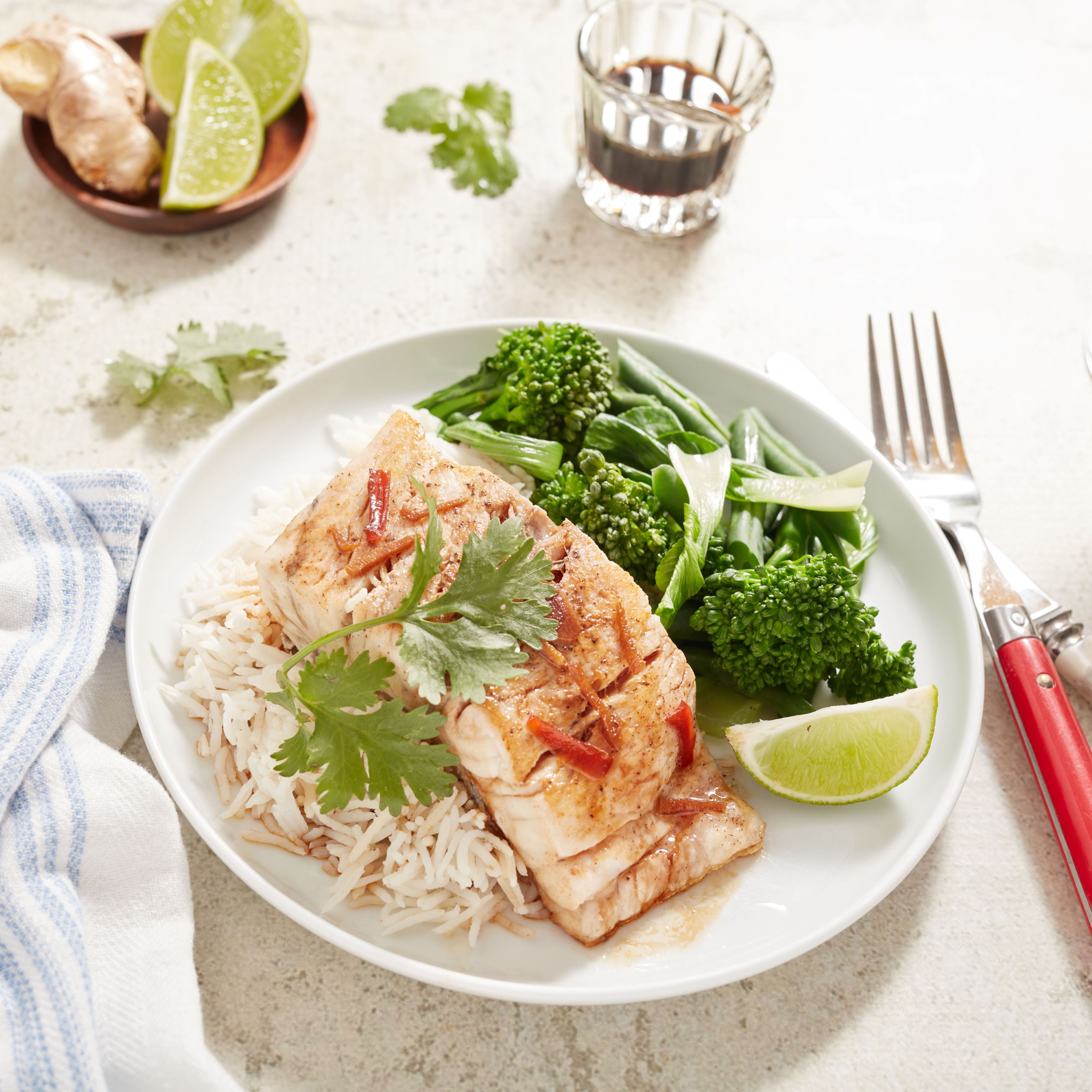 Ginger & Soy Barramundi 