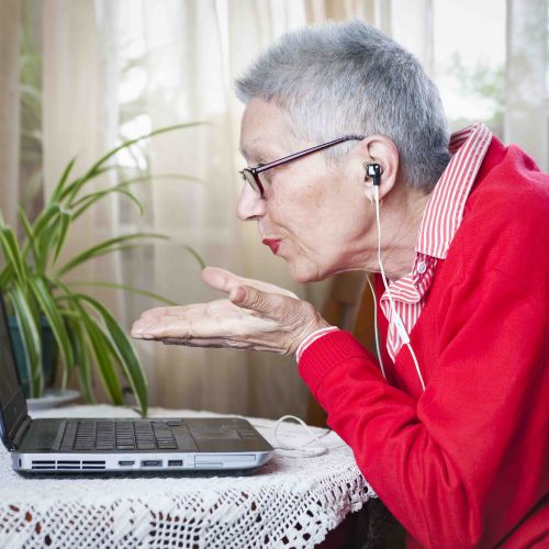 Seniors are conquering lockdown with technology